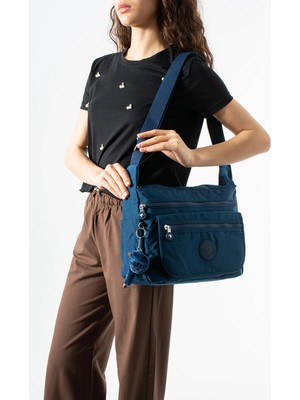 571 Collections Çanta Çapraz Askılı Ultra Hafif Çok Cepli Omuz Çantası Laci (Model: 571-6B)