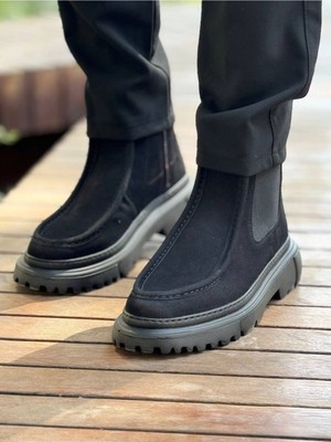 Pms MN2433 - Sst Erkek Bot Sıyah