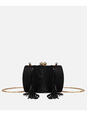 İpekyol Sallantılı Boncuklu Clutch IS1260121012001