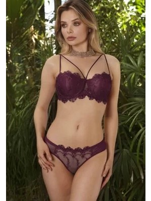 Pms Nurteks 4591 Destekli Dantelli Sütyen Takım