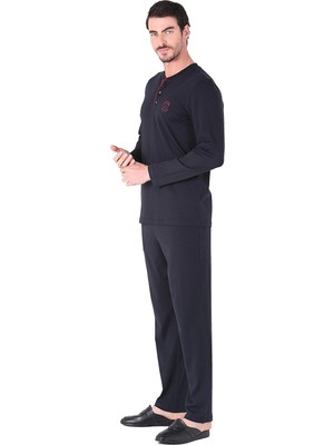 Pms D's Damat 221001 Uzun Kol Pijama Takımı