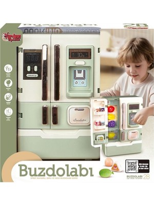 Die Grup VRD10650 Işıklı ve Sesli Aksesuarlı Buzdolabı