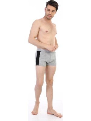 Pms Çift Kaplan 850 Biyeli Likralı Erkek Boxer