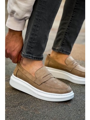 Pms MN615 - Lüx Süet Erkek Ayakkabı Vızon