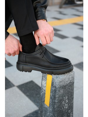 Pms MN2404 - Cst Castle Erkek Ayakkabı Sıyah
