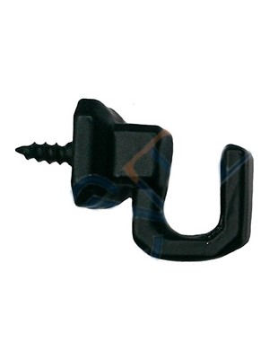 Die Grup Vidalı Kanca, Askı Küçük - 15X18MM, Siyah - 1 Adet