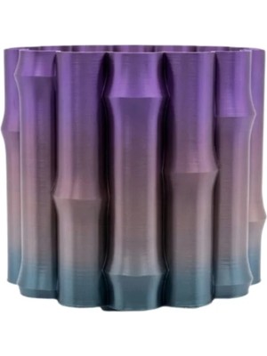 Sayarmarkt 3D Vazo Mor Gri