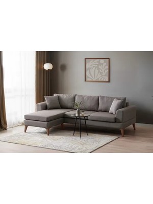 Vivense Lino Modüler Köşe Koltuk, Kahverengi