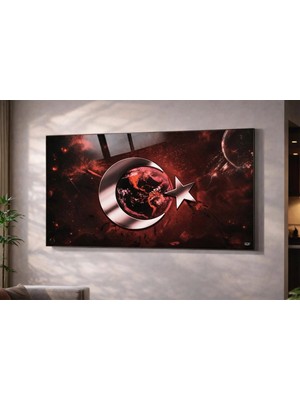 Özgül Reklam Pleksi Tablo | Gazi Mustafa Kemal Atatürk Tablo | 3 mm Pleksi Baskı | Ultra Hd Parlak Duvar Tablosu