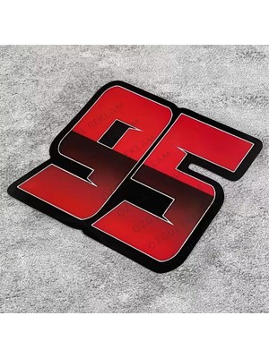 Özgül Reklam 95 Mcqeen Hologram Araba Sticker / Motor Sticker / Laptop Sticker