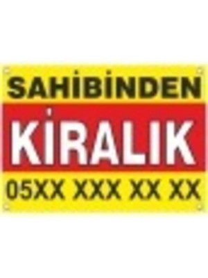 Özgül Reklam Sahibinden Kiralık Branda Afiş Pankart 100X300CM