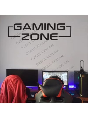Özgül Reklam Oyun Bölgesi Duvar Çıkartması Game Zone Sticker