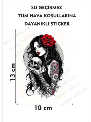Özgül Reklam Japon Sticker / Anime Kız Sticker / Araç Sticker / Motor Sticker / Laptop Sticker
