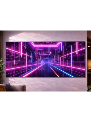 Özgül Reklam Pleksi Tablo | Neon Görselli Tablo | 3 mm Pleksi Baskı | Ultra Hd Parlak Duvar Tablosu