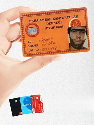 Özgül Reklam Kara Ambar Kamyoncular Der. Kredi, Papara, Tosla Kart Kaplama Stickerı