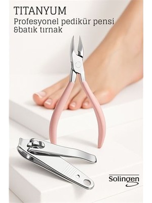 Die Grup Pedikür Makası - Batık Tırnak Makası Profesyonel Set