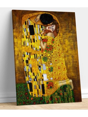 Özgül Reklam Gustav Klimt - The Kiss Tablo - 40CM x 60CM