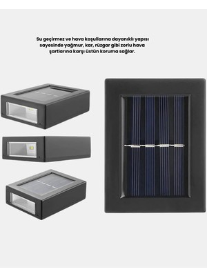 Esplendor Dayanıklı Solar Aplik Hava Koşullarına Dayanıklı Dış Mekan Işığı