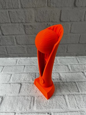 Esplendor Turuncu Kupa 23CM Basketbol Temalı Dekoratif Ödül Biblosu