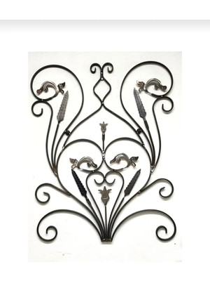 A Design As Desıgn Metal Ay Yıldız Ferforje Türk Bayrağı
