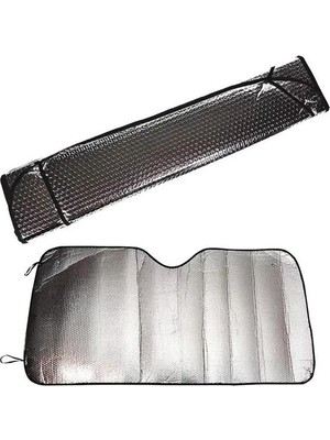 Esplendor Güneşlik Koruyucu Perde Metalize Oto Araç Araba Güneşliği Ön Cam Güneşliği