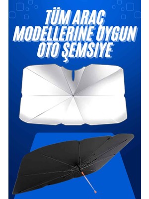 Esplendor Taşınabilir Oto Cam Güneşliği Katlanabilir Tüm Araçlara Uyumlu Güneş Gölge Koruyucu