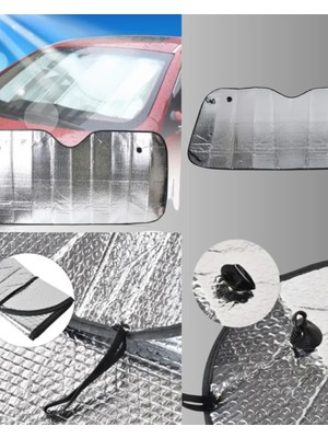 Esplendor Katlanabilir Alüminyum Araç Güneşliği – Uv Koruma ve Klima Tasarrufu Bir Arada