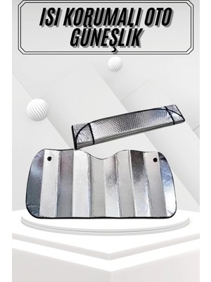 Esplendor Güneşlik Koruyucu Perde Metalize Oto Araç Araba Güneşliği Ön Cam Güneşliği