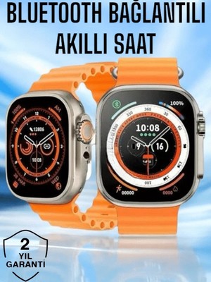 Esplendor Yeni Nesil Ultra Akıllı Saat Titreşimli, Uyku & Sağlık Takibi, Çift Kordon