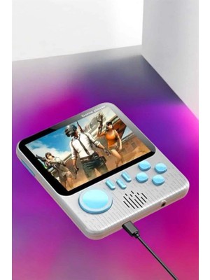 Esplendor El Atarisi 3.5 Inç Ekran Çift Konsol 666 Adet Retro Oyun Gamepad