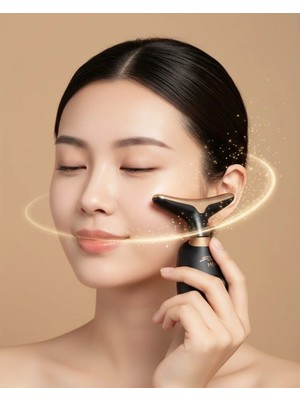 Esplendor Yüz Masaj Aleti Boyun ve Yüz Ems Güzellik Cihazı Cilt Sıkılaştırma Cilt Gençleştirme Cihazı