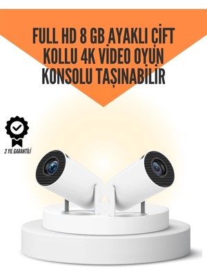 Esplendor 10.000 Oyun Destekli, Çift Kollu 4K Projeksiyon – Hdmı, Usb, Aux, Ethernet Yok