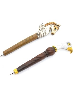 Esplendor Kartal ve Unicorn Polyester Tükenmez Kalem