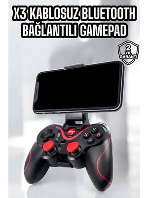 Esplendor X3 Gamepad Oyun Kolu Bluetooth Bağlantılı Gamestick Android Uyumlu