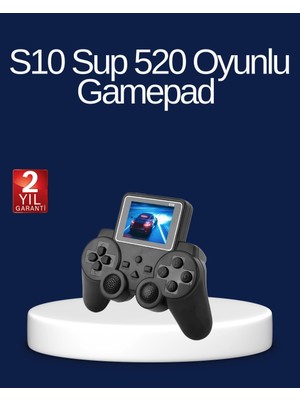 Esplendor 2025 S10 Gamepad 520 Klasik Retro Oyunlu Tv Bağlantılı A Kalite Orijinal