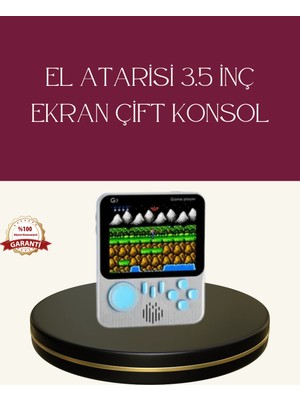 Esplendor Şarjlı 3.5 Inç Retro Oyun Konsolu