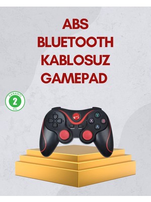 Esplendor Ergonomik Tasarımlı Kablosuz Bluetooth Gamepad Titreşimli