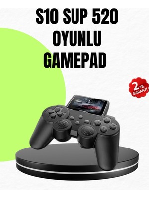 Esplendor Orijinal 2025 S10 Gamepad 520 Oyunlu HDMI Tv Bağlantılı A Kalite Atari