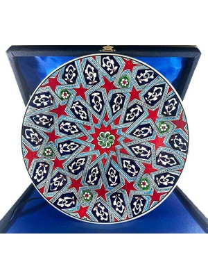Çini Evi Kültürel Hediye – Selçuklu Yıldızı Desenli Iznik Çini Tabak