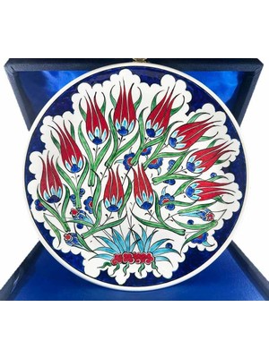 Çini Evi Yeni Ev Hediyesi – Lale Bahçesi Iznik Çini Tabak