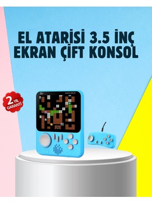 Esplendor 666 Klasik Oyunlu Mini Retro Konsol – Büyük Ekran Desteği
