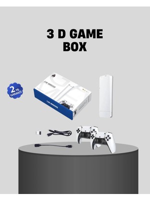 Esplendor 20.000 Yüklü Oyunlu Kablosuz Retro Oyun Konsolu 4K Destekli