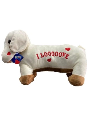 Esplendor 62203 Peluş 45 cm Aşık Köpek Yastık -Hly