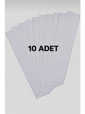 KİKA Krapon Kağıdı Renk 10 Adet 50X200 cm Grapon Kağıdı 10'lu Okul Proje Sınıf Anaokulu Kreş Süsleme
