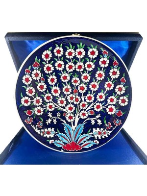 Çini Evi Kurumsal Hediye – Bereket Ağacı Iznik Çini Tabak