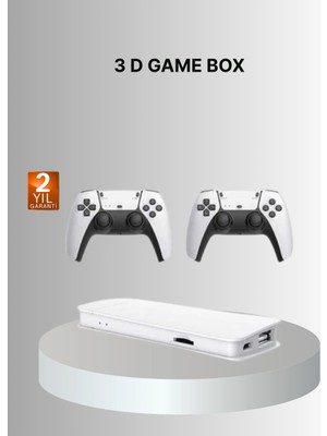 Esplendor 3D ve 4K Görüntü Kaliteli Çok Oyunculu Retro Oyun Konsolu