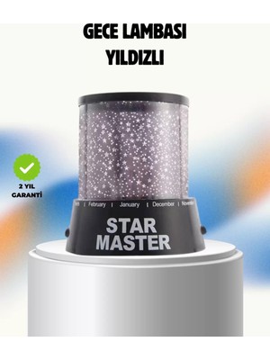 Midas Toptan Home Renk Değiştirmeli LED Yıldız Projektör Parti ve Gece Lambası