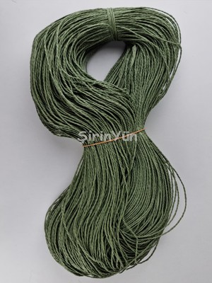 Şirin Yün Çile Kağıt Ip 240-250 Gram Haki Yeşili