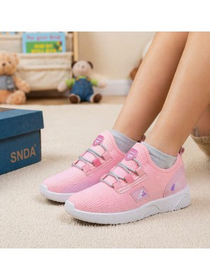 Kantex Günlük Unisex Çocuk Lastikli Sneaker Nefes Alabilen Hafif Rahat Spor Ayakkabı RCN-0027