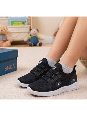 Kantex Günlük Unisex Çocuk Lastikli Sneaker Nefes Alabilen Hafif Rahat Spor Ayakkabı RCN-0027